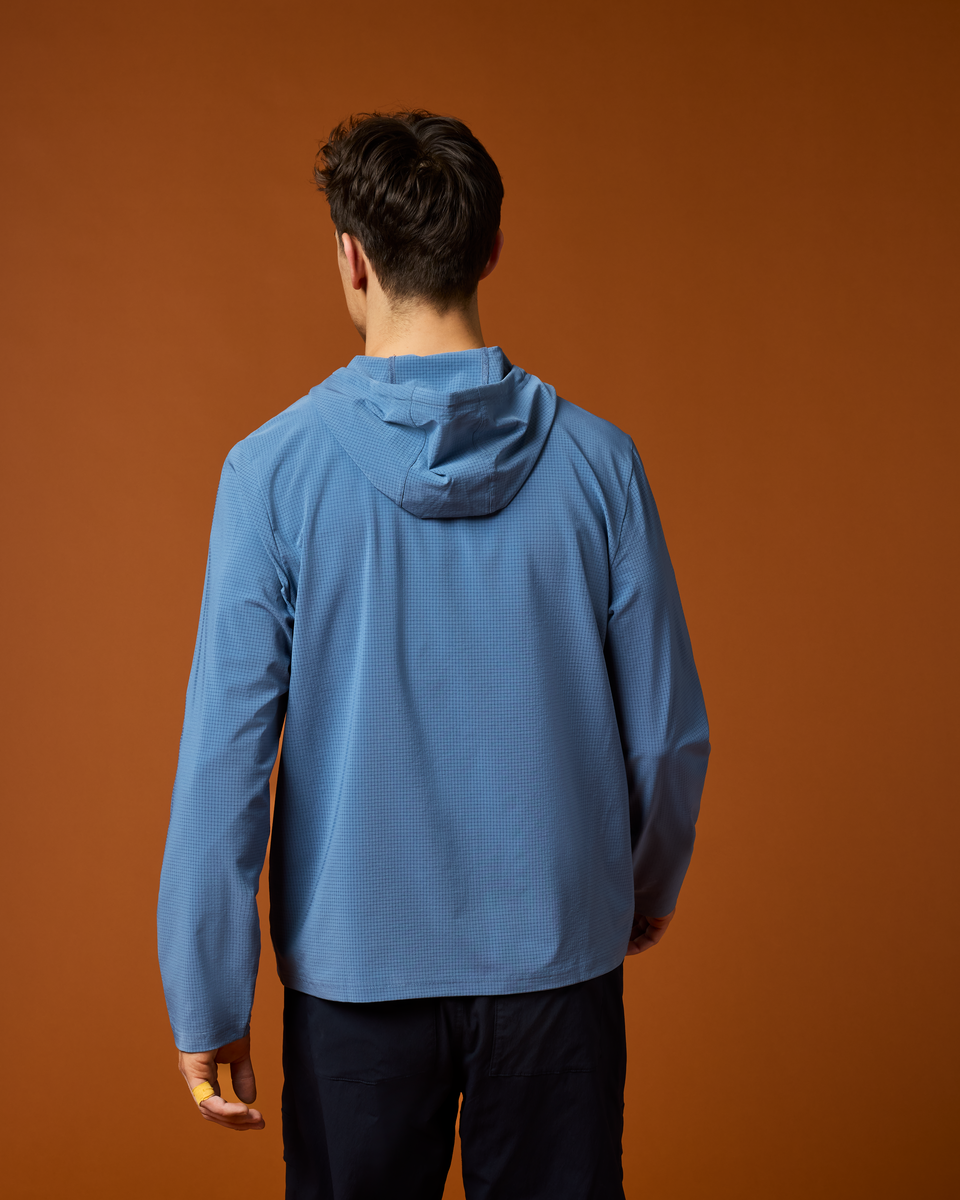 Pulso Tech Hoodie - Men's - Steel Blue - US 4300