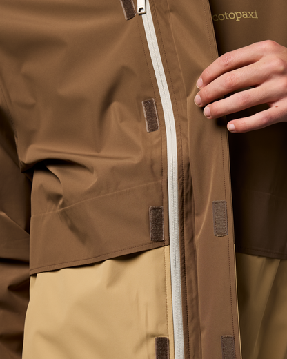 Rayu Rain Jacket - Men's - Dune/Khaki - US 9038