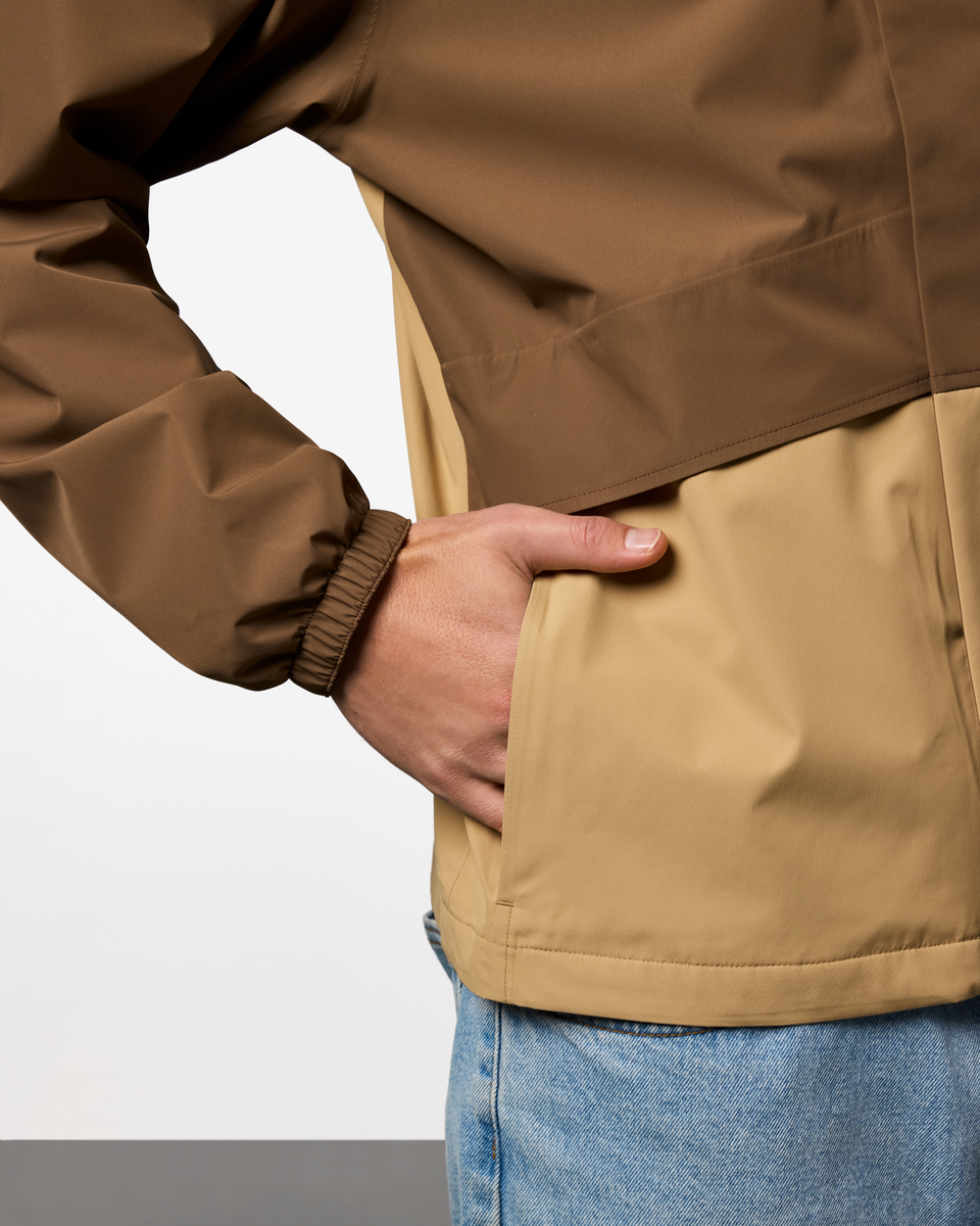 Rayu Rain Jacket - Men's - Dune/Khaki - US 9038