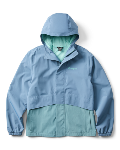 Rayu Rain Jacket - Men's - Steel Blue/Everglade - US 7867