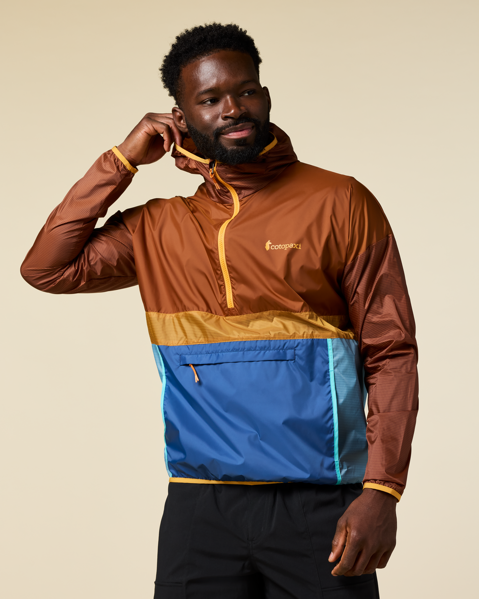 Teca Half-Zip Windbreaker - Men's - Eat More Veggies - US 8428