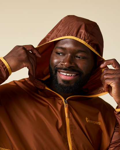 Teca Half-Zip Windbreaker - Men's - Eat More Veggies - US 8428
