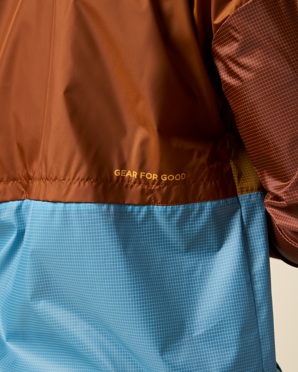 Teca Half-Zip Windbreaker - Men's - Eat More Veggies - US 8428