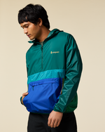 Teca Half-Zip Windbreaker - Men's - Eat More Veggies - US 8428