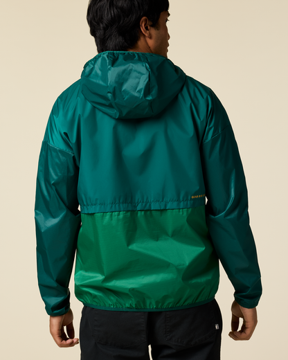 Teca Half-Zip Windbreaker - Men's - Eat More Veggies - US 8428