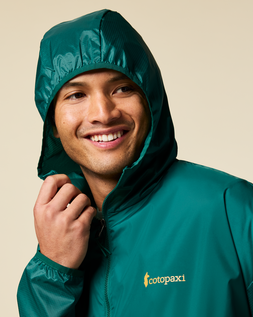 Teca Half-Zip Windbreaker - Men's - Eat More Veggies - US 8428