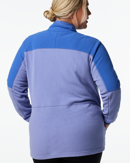 Abrazo Fleece Full-Zip Jacket - Women's - Azure/Aster - US 2931