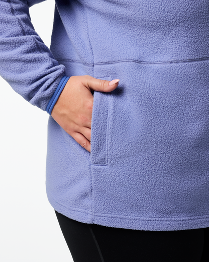 Abrazo Fleece Full-Zip Jacket - Women's - Azure/Aster - US 2931