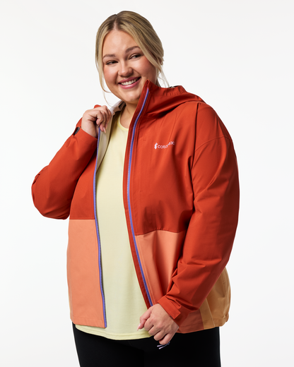 Cielo Rain Jacket - Women's - Chimayo/Grapefruit - US 2441