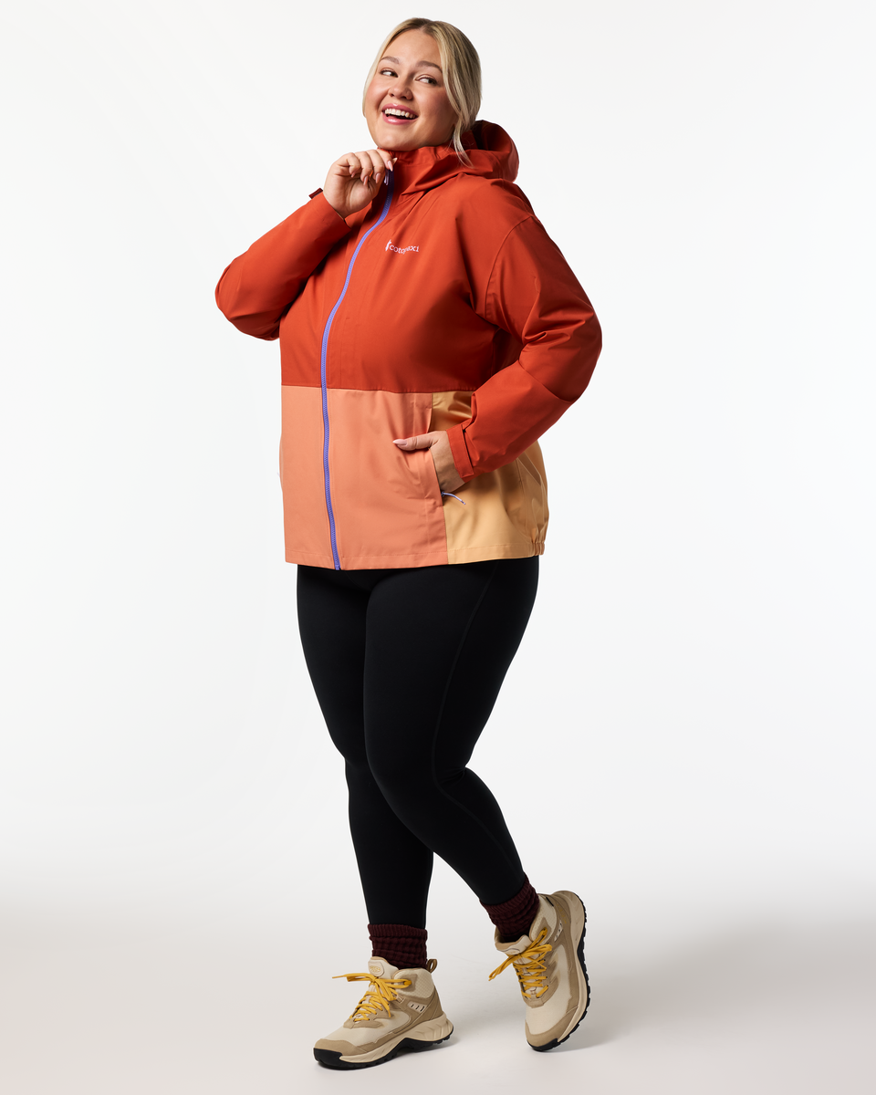 Cielo Rain Jacket - Women's - Chimayo/Grapefruit - US 2441