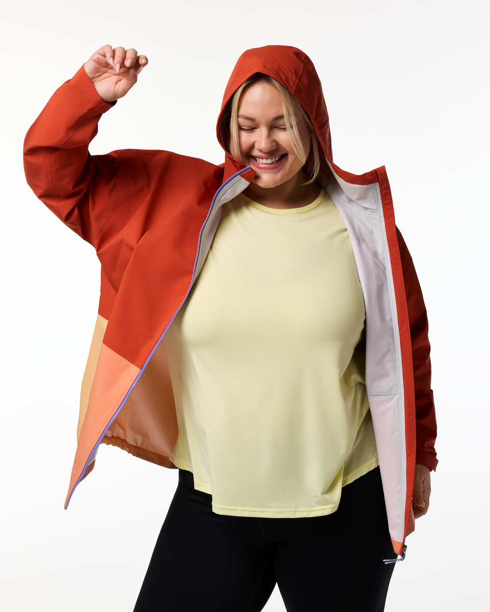 Cielo Rain Jacket - Women's - Chimayo/Grapefruit - US 2441