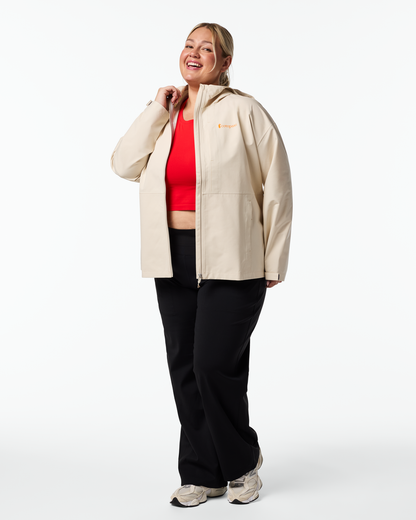 Cielo Rain Jacket - Women's - Cotopaxi Cream - US 2145