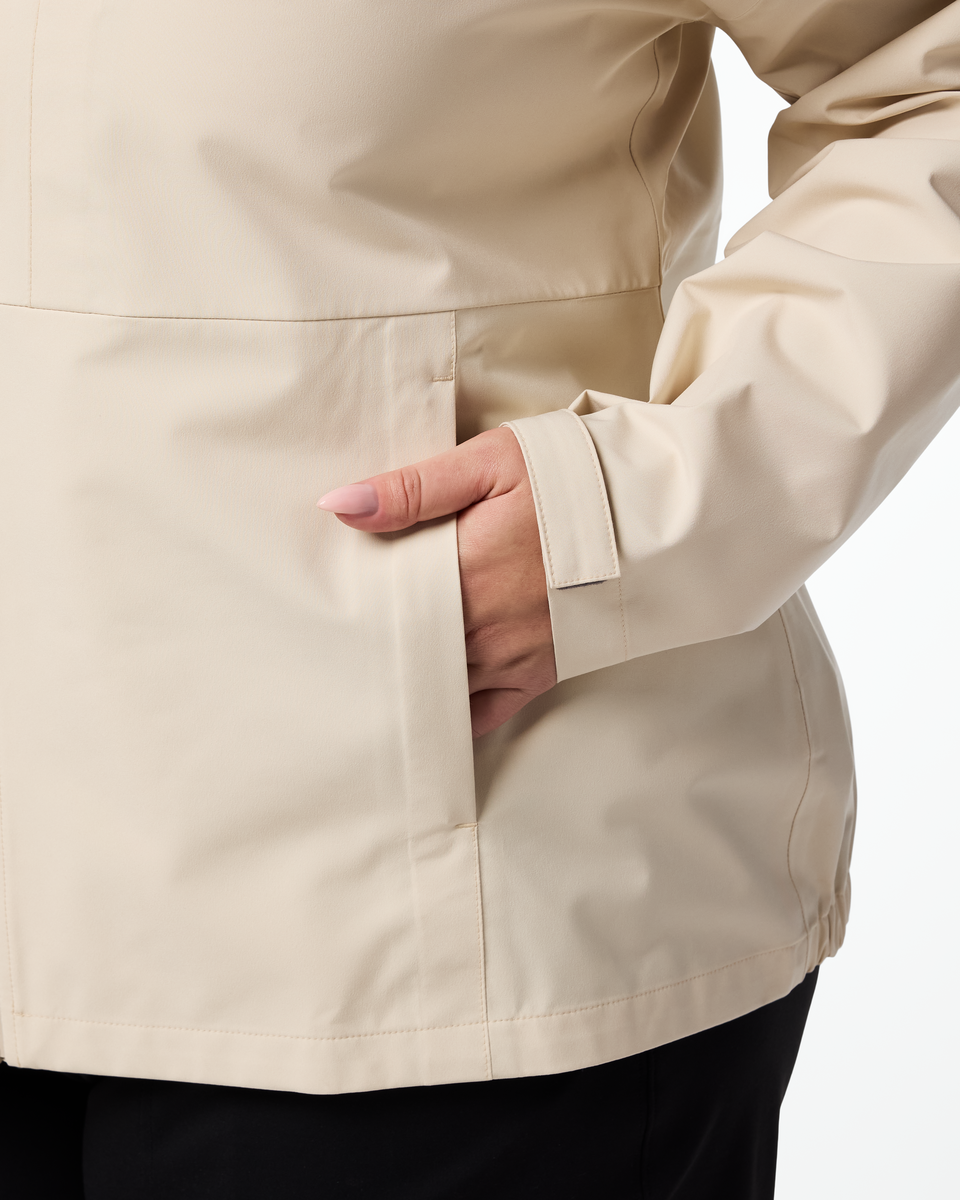 Cielo Rain Jacket - Women's - Cotopaxi Cream - US 2145