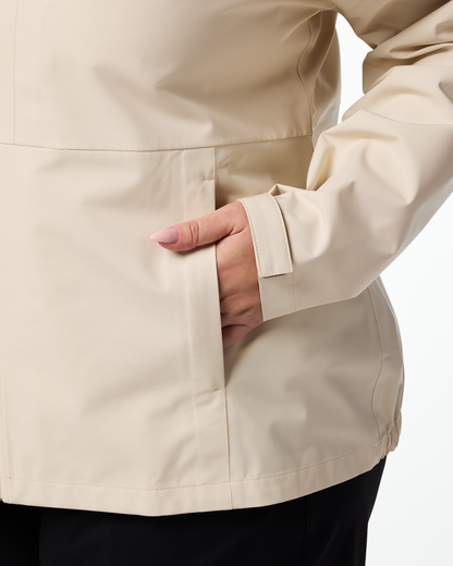 Cielo Rain Jacket - Women's - Cotopaxi Cream - US 2145