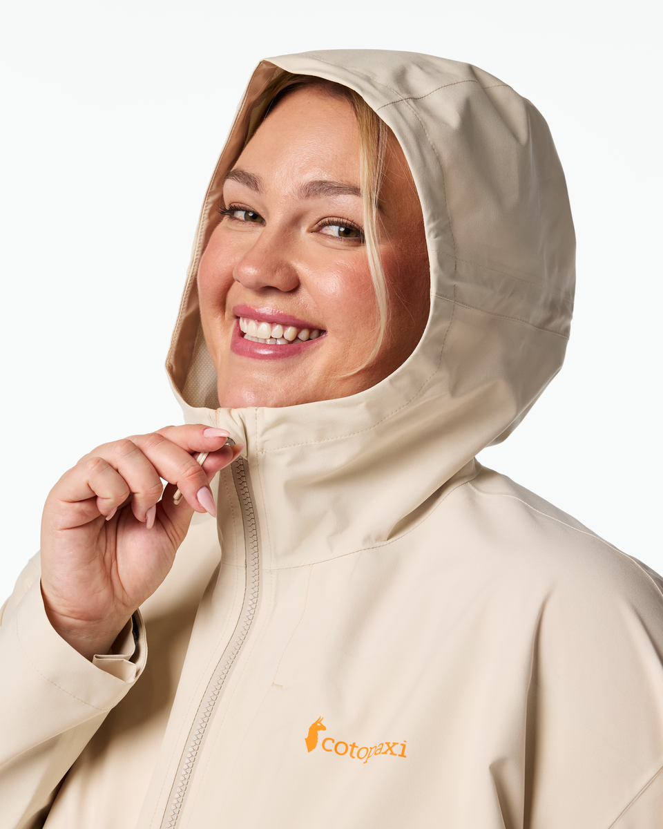 Cielo Rain Jacket - Women's - Cotopaxi Cream - US 2145