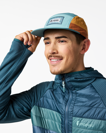 Zen Garden Tech 5-Panel Hat - Tide Pool/Everglade - US 1708