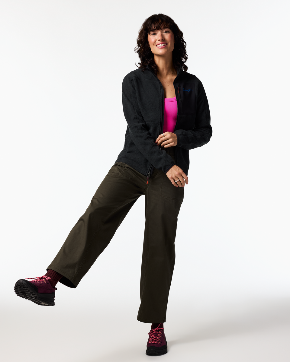 Abrazo Fleece Full-Zip Jacket - Women's - Cotopaxi Black - US 2274