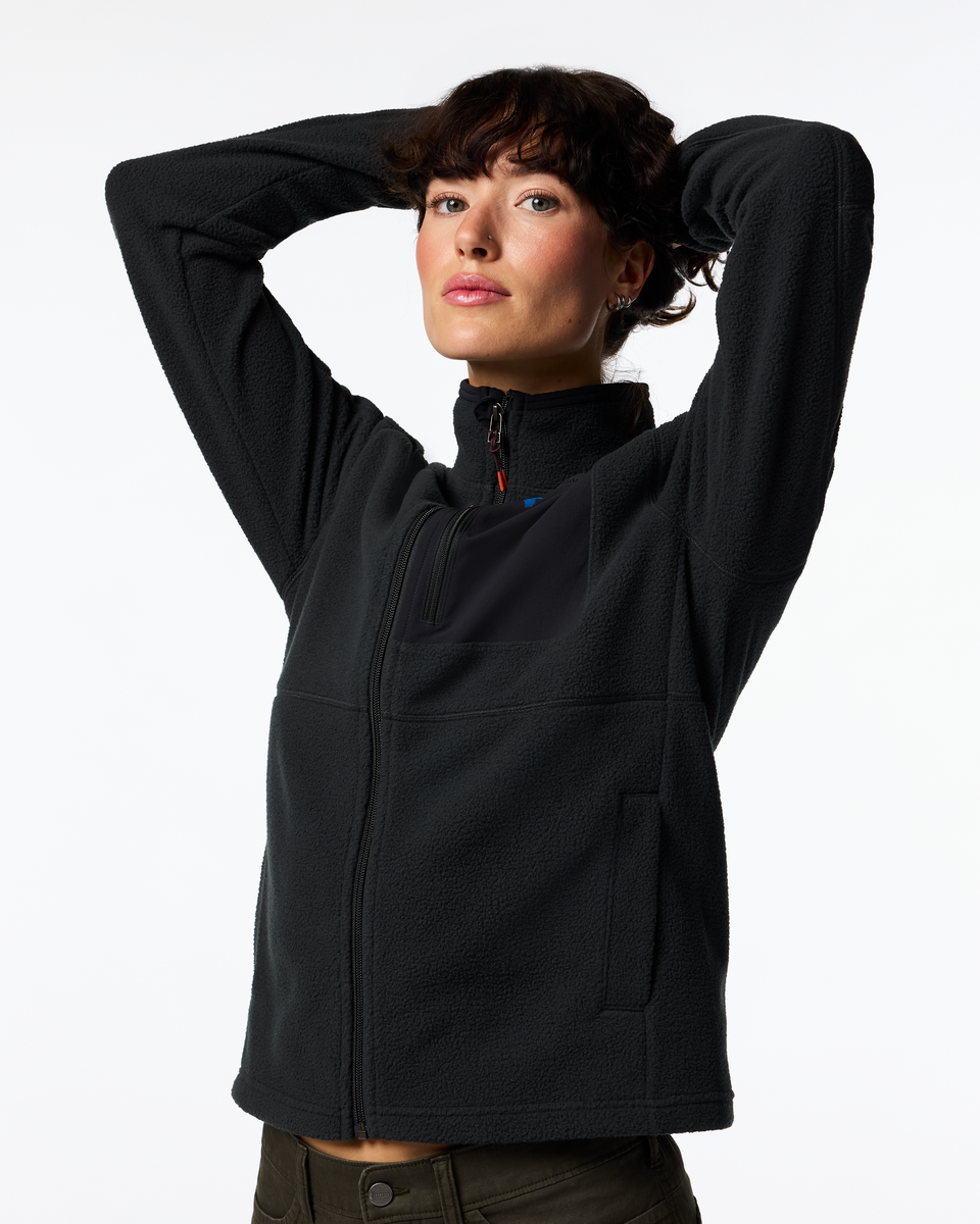 Abrazo Fleece Full-Zip Jacket - Women's - Cotopaxi Black - US 2274