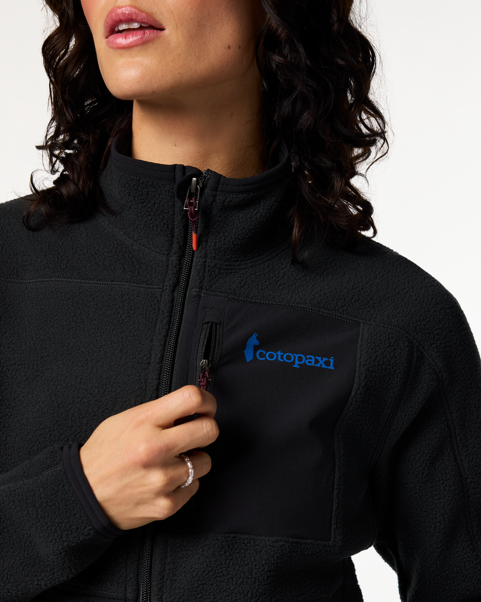 Abrazo Fleece Full-Zip Jacket - Women's - Cotopaxi Black - US 2274