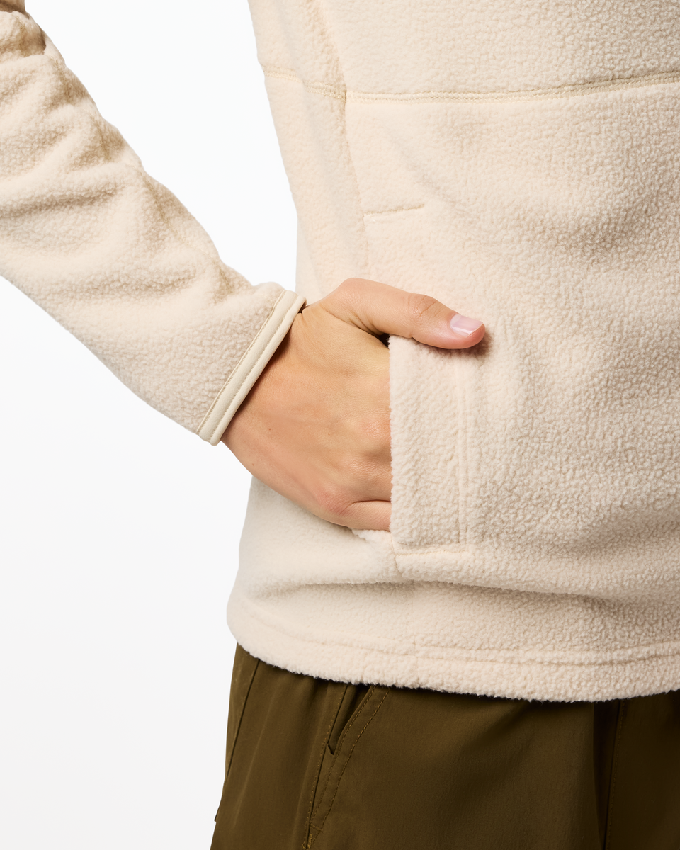 Abrazo Fleece Full-Zip Jacket - Women's - Khaki/Cream - US 7100