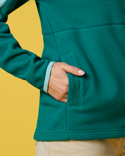 Abrazo Fleece Full-Zip Jacket - Women's - Tide Pool/Malachite - US 7729