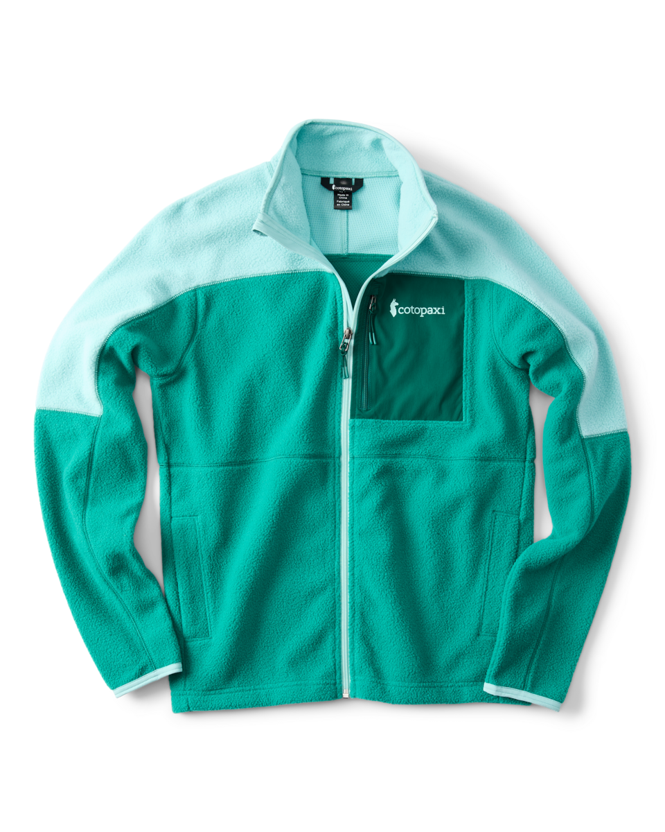 Abrazo Fleece Full-Zip Jacket - Women's - Tide Pool/Malachite - US 7729