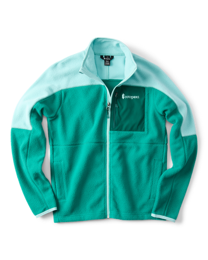 Abrazo Fleece Full-Zip Jacket - Women's - Tide Pool/Malachite - US 7729
