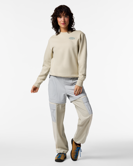 Adventure Gear Crew Sweatshirt - Women's - Mineral - US 6752