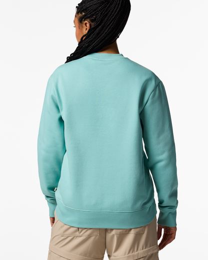 Adventure Gear Crew Sweatshirt - Women's - Tide Pool - US 1423