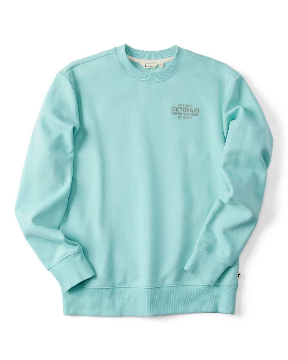 Adventure Gear Crew Sweatshirt - Women's - Tide Pool - US 1423