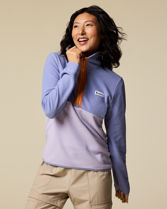 Amado Fleece Pullover - Women's - Aster/Moonbeam - US 4546
