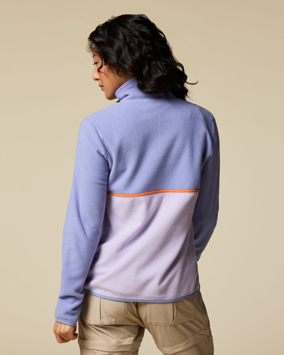 Amado Fleece Pullover - Women's - Aster/Moonbeam - US 4546