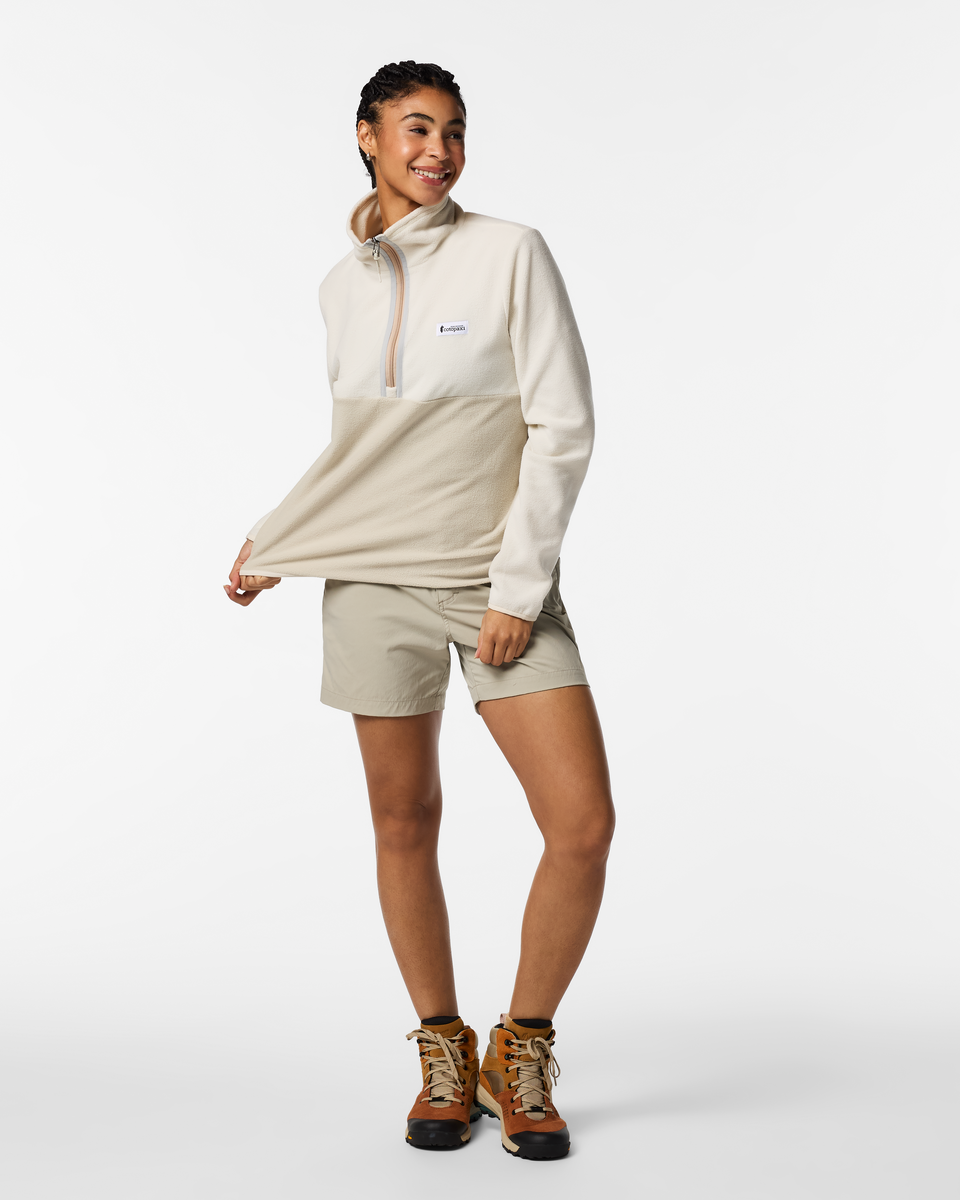 Amado Fleece Pullover - Women's - Chalk/Mineral - US 2338