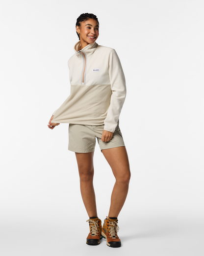 Amado Fleece Pullover - Women's - Chalk/Mineral - US 2338