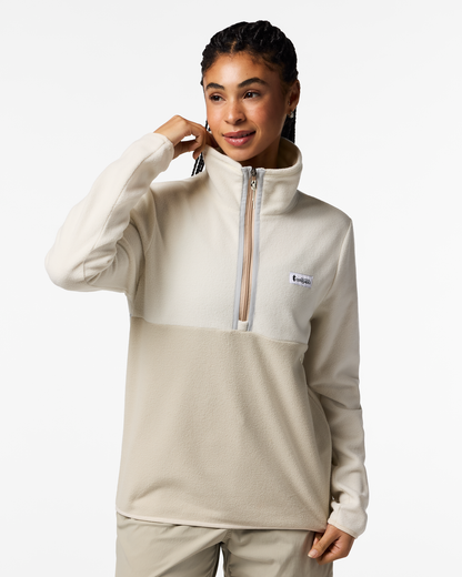 Amado Fleece Pullover - Women's - Chalk/Mineral - US 2338