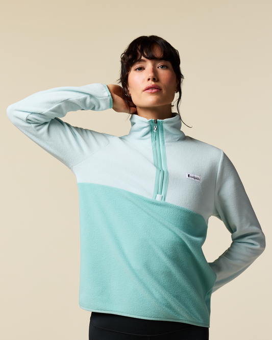 Amado Fleece Pullover - Women's - Surf/Tide Pool - US 2208