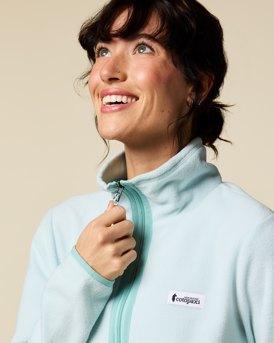 Amado Fleece Pullover - Women's - Surf/Tide Pool - US 2208