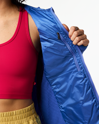Capa Hybrid Insulated Hooded Jacket - Women's - Azure/Moonbeam - US 7980