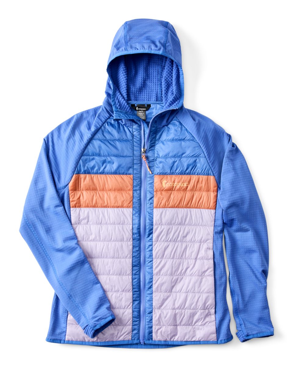 Capa Hybrid Insulated Hooded Jacket - Women's - Azure/Moonbeam - US 7980
