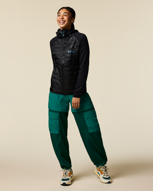 Capa Hybrid Insulated Hooded Jacket - Women's - Cotopaxi Black - US 4459