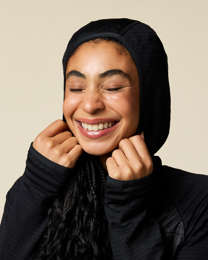 Capa Hybrid Insulated Hooded Jacket - Women's - Cotopaxi Black - US 4459
