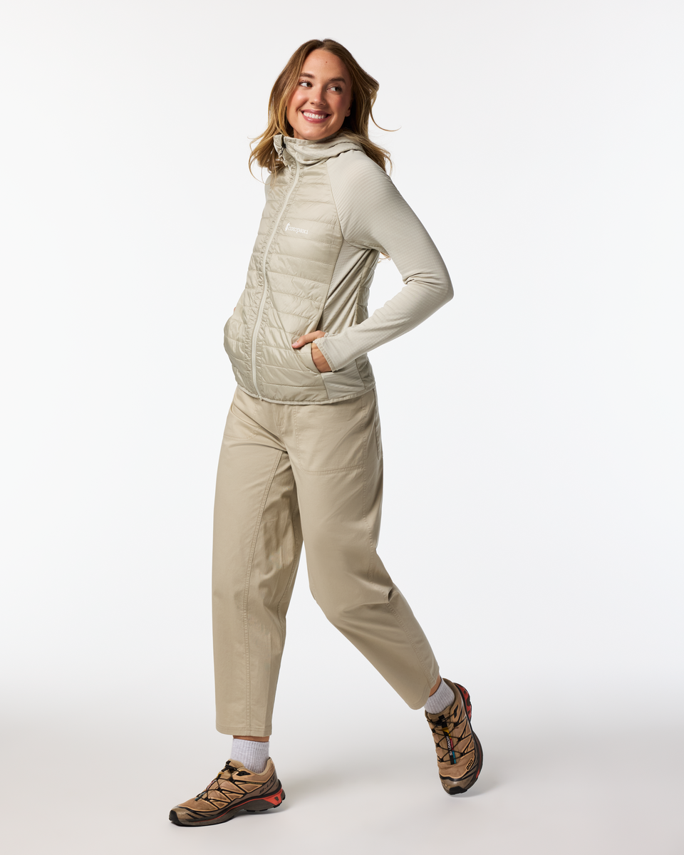 Capa Hybrid Insulated Hooded Jacket - Women's - Mineral - US 6187