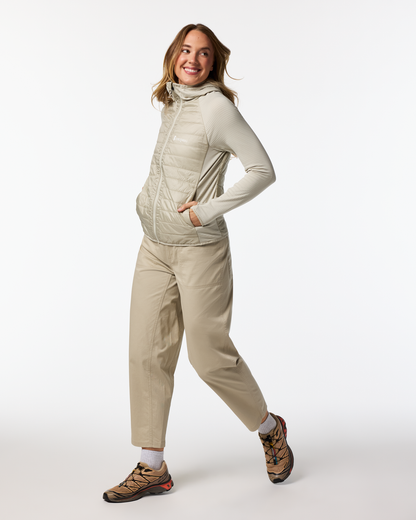 Capa Hybrid Insulated Hooded Jacket - Women's - Mineral - US 6187