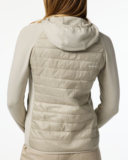 Capa Hybrid Insulated Hooded Jacket - Women's - Mineral - US 6187