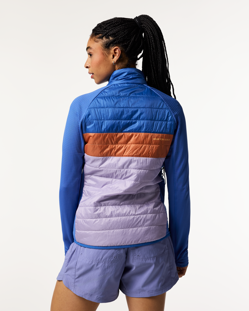 Capa Hybrid Insulated Jacket - Women's - Azure/Moonbeam - US 2457