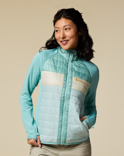 Capa Hybrid Insulated Jacket - Women's - Tide Pool/Surf - US 9183