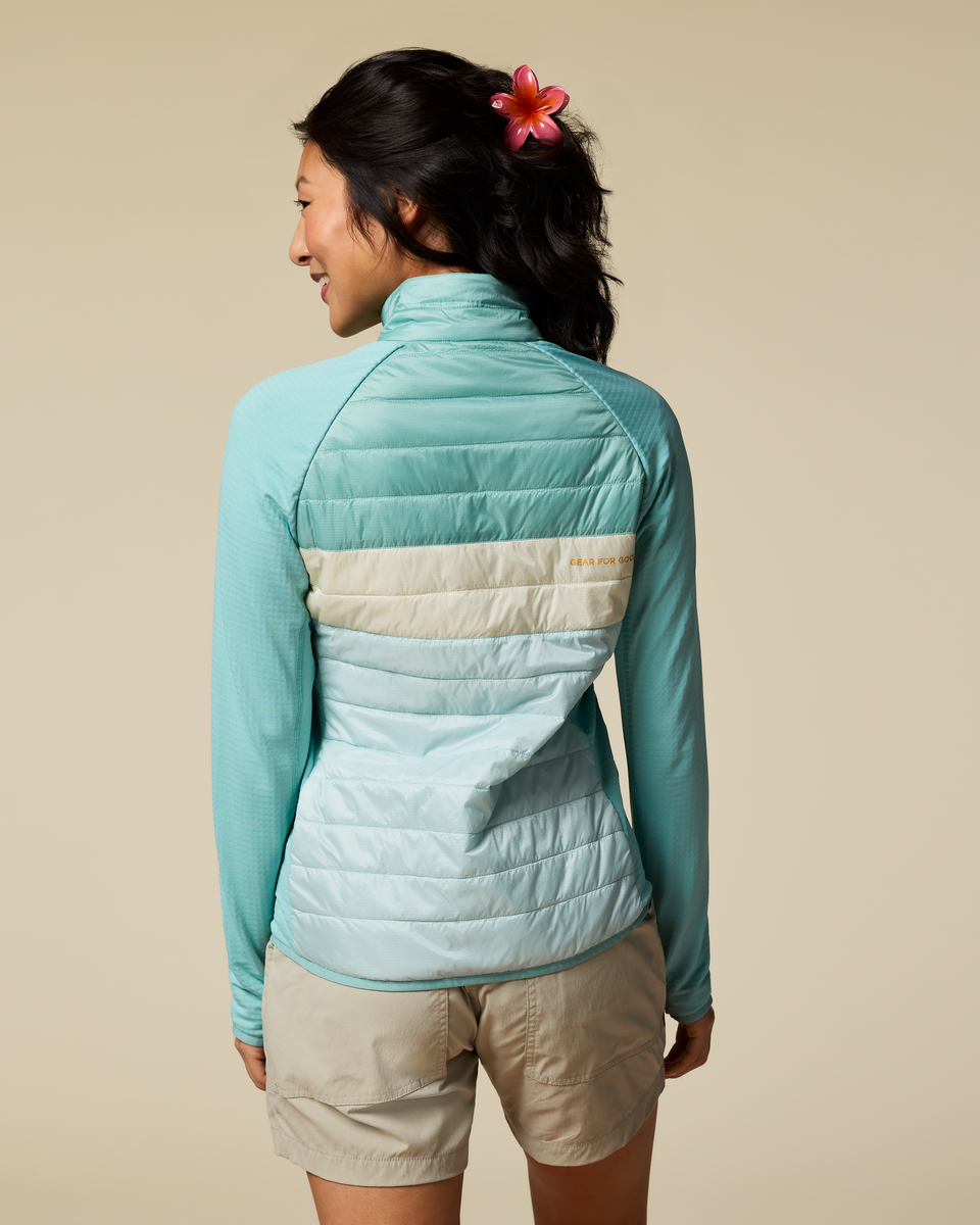 Capa Hybrid Insulated Jacket - Women's - Tide Pool/Surf - US 9183