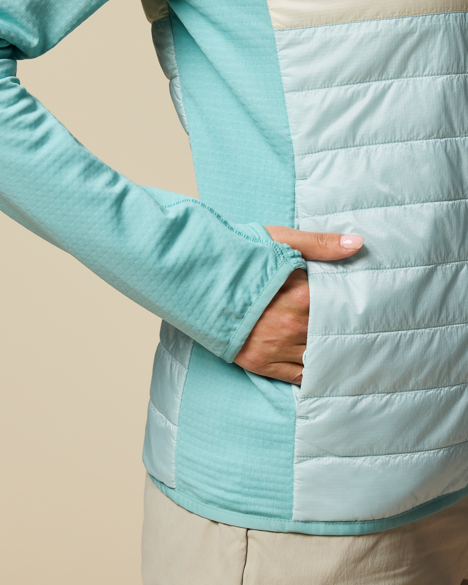Capa Hybrid Insulated Jacket - Women's - Tide Pool/Surf - US 9183