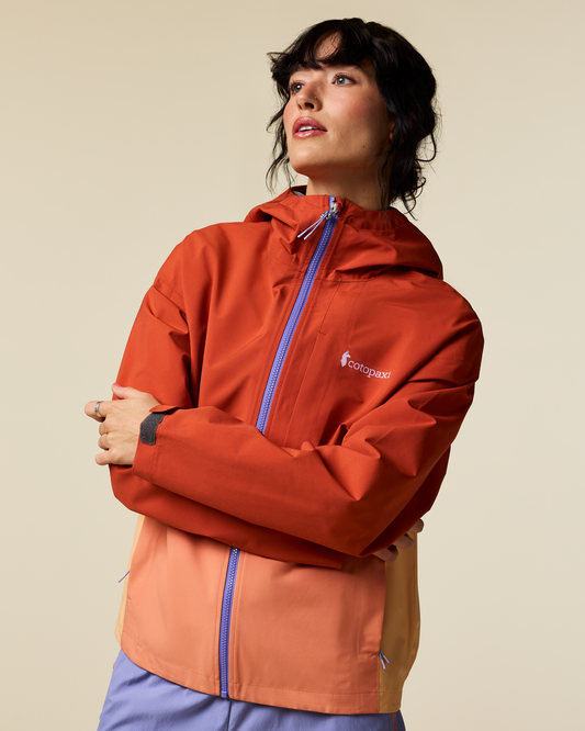Cielo Rain Jacket - Women's - Chimayo/Grapefruit - US 2441