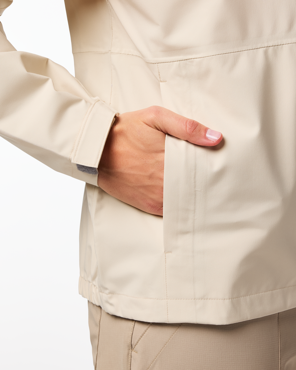 Cielo Rain Jacket - Women's - Cotopaxi Cream - US 2145